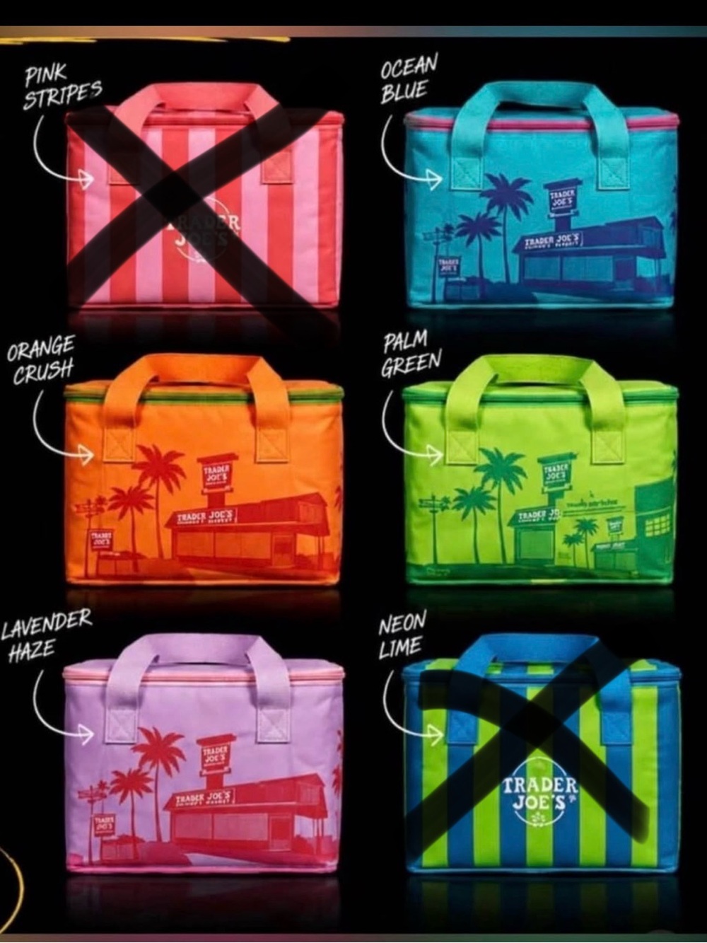 Trader Joe’s Insulated Tote Bag - cooler Bags